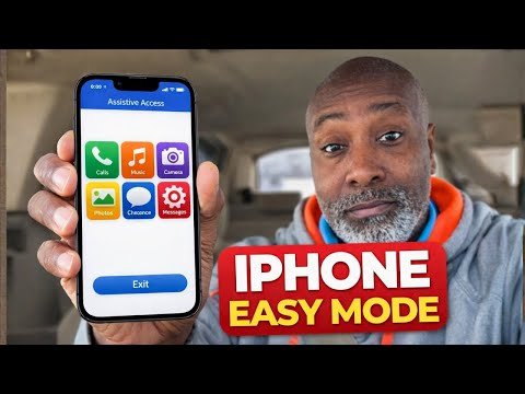 Make Your iPhone EASY MODE for Seniors thumbnail
